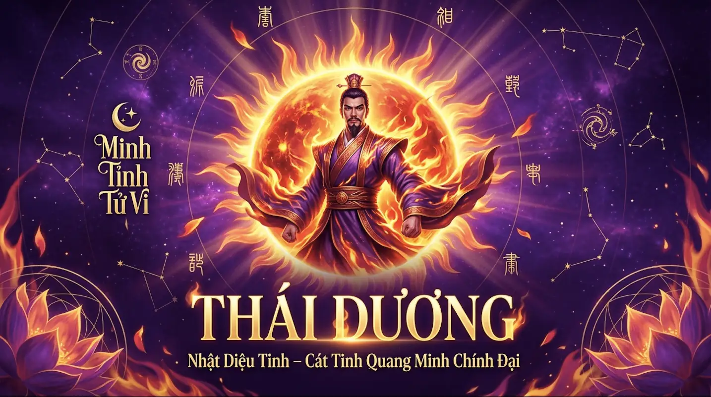 Sao Thái Dương – Ngôi Sao Quang Minh Chính Đại