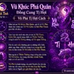 Sao Vũ Khúc Phá Quân Đồng Cung Tại Tị Hợi – Vũ Phá Tị Hợi Cách