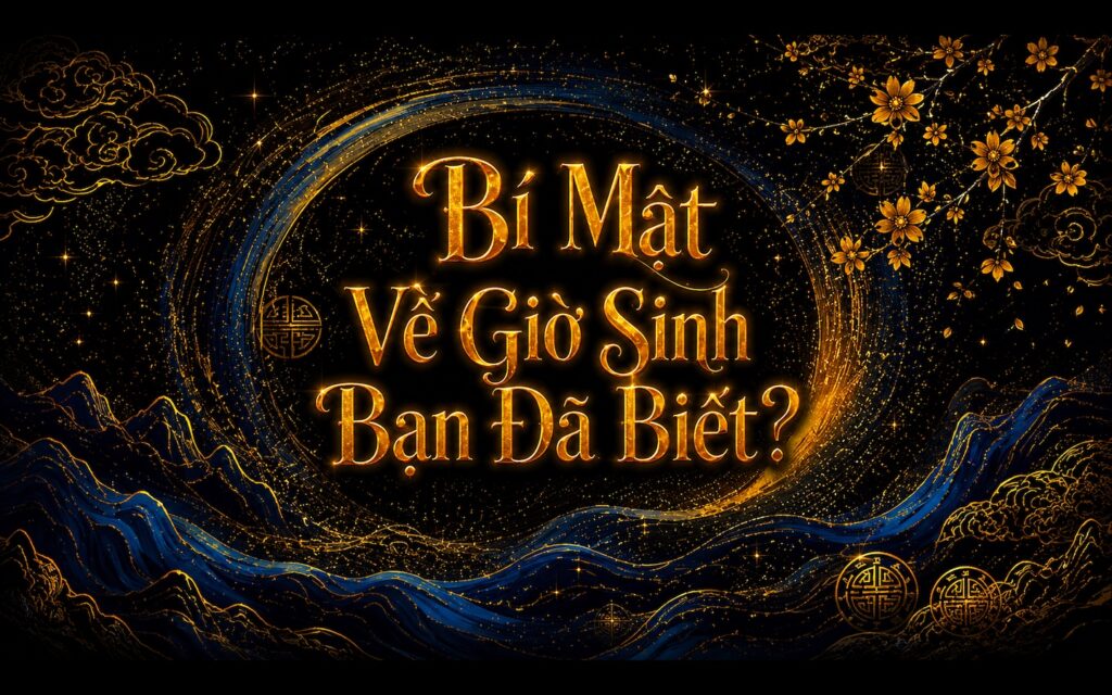 Giờ Sinh và những bí mật trong Tử Vi Đẩu Số